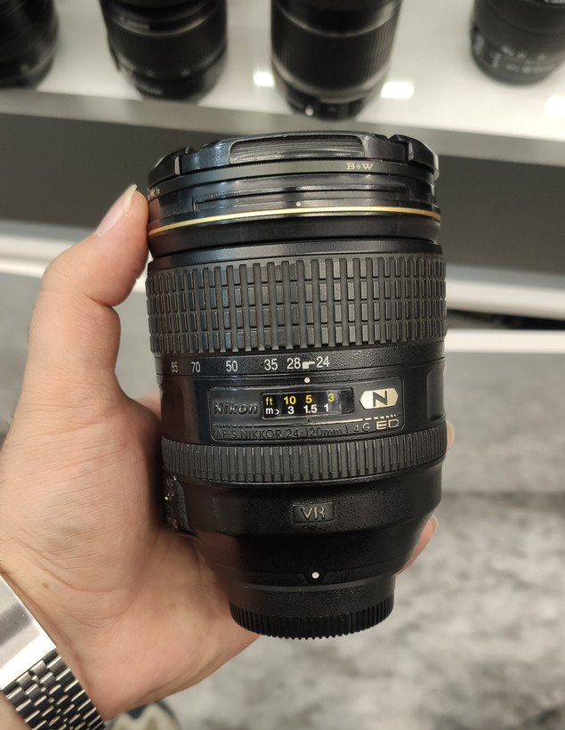 لنز کارکرده نیکون Nikon AF-S NIKKOR 24-120mm f/4G ED VR